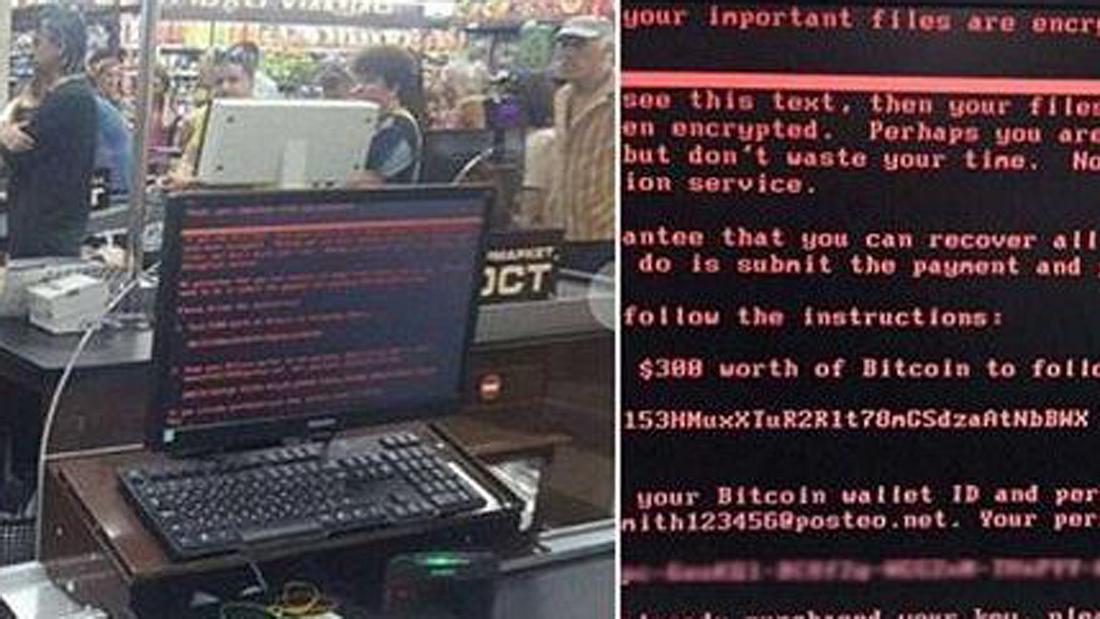 Cyber-Attacke: Hacker haben ein Windows-Sicherheitslücke ausgenutzt und fordern Bitcoins als Lösegeld