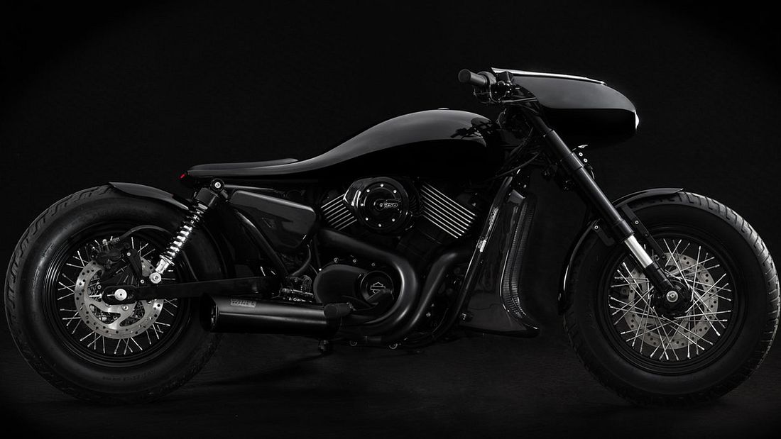 Dark Side-Motorrad: streng limitiertes Zweirad-Meisterwerk