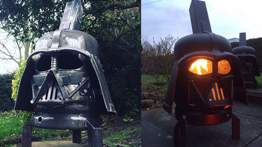 Es gibt einen Darth-Vader-Grill - Foto: Burned by Design