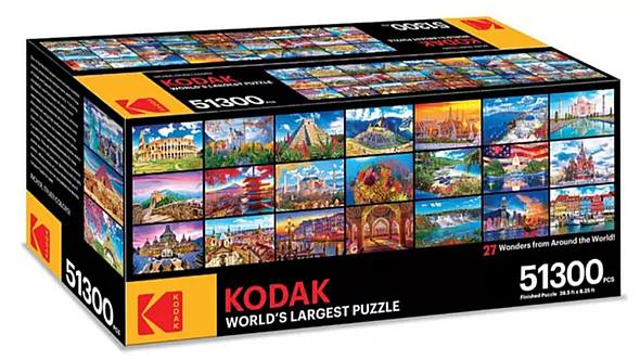 Das weltgrößte Puzzle - Foto: Kodak