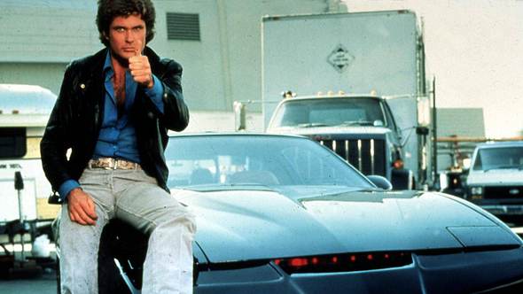 David Hasselhoff in Knight Rider - Foto: imago images / United Archives