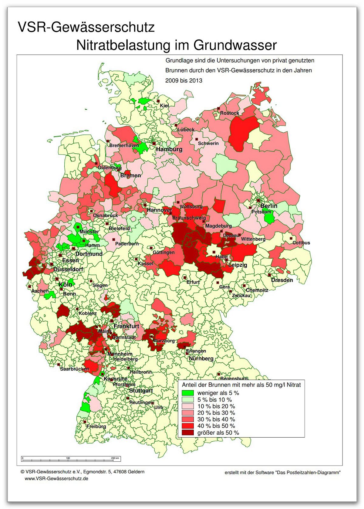 Krebsgefahr durch Trinkwasser in Deutschland