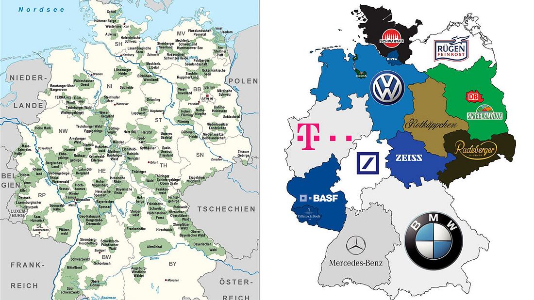 Karten, die dich Deutschland in einem anderen Licht sehen lassen Karten, die dich Deutschland in einem anderen Licht sehen lassen