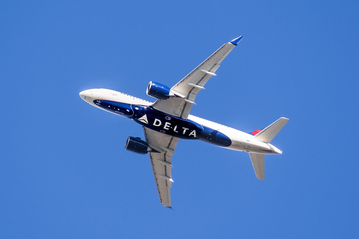 Flieger der Delta-Air-Fluglinie