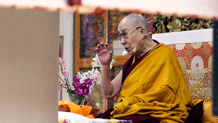 Der Dalai Lama - Foto: Getty Images /  SHAILESH BHATNAGAR