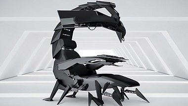 Der Skorpion-Gaming-Stuhl von Cluvens - Foto: Cluvens