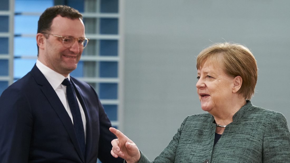Deutsche Minister lehnen Gehaltsverzicht wegen Corona ab Jens Spahn, Angela Merkel