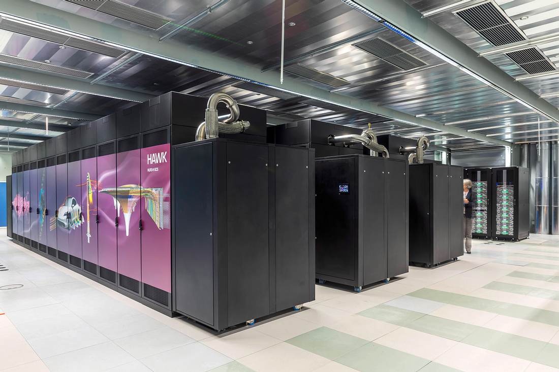 Deutscher Supercomputer HAWK Deutscher Supercomputer HAWK
