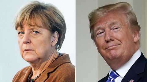 Angela Merkel, Donald Trump - Foto: Getty Images/Chip Somodevilla, Getty Images