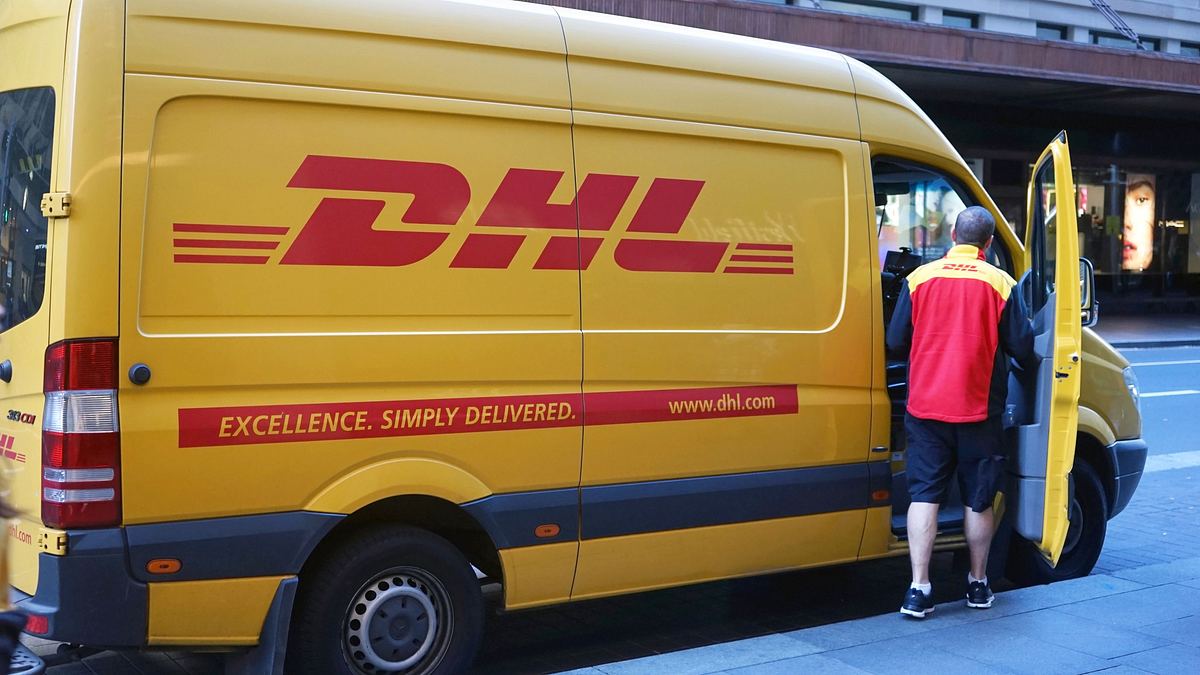 DHL-Transporter