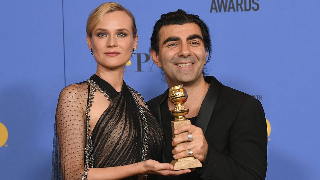 Diane Kruger und Fatih Akin bei den Golden Globes 2018 Diane Kruger und Fatih Akin bei den Golden Globes 2018