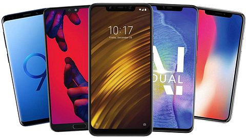 Die besten Smartphones im Test - Foto: Samsung / Apple / Huawei / Xiaomi (Collage Männersache)