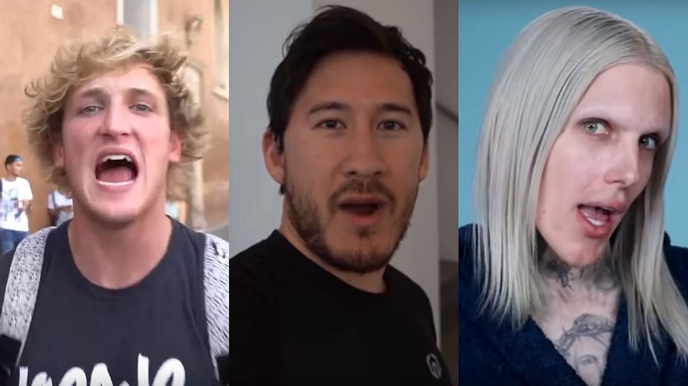 Das verdienen die beliebtesten YouTuber der Welt - Foto: YouTube / Logan Paul / Jacksepticeye / Jeffree Star