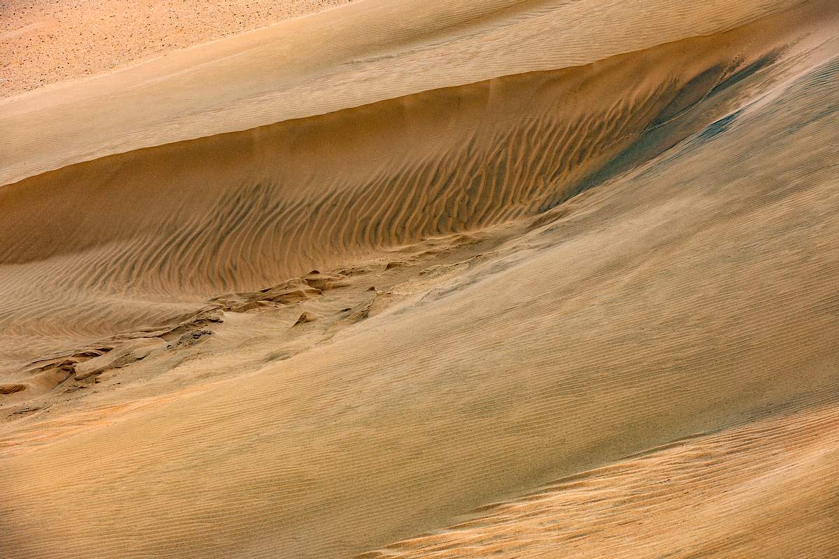 Die Dünen von Tarfaya, Marokko