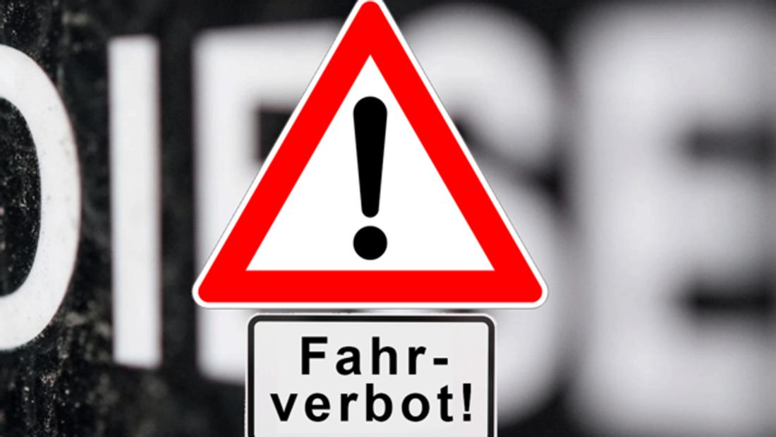Einige Städte versperren sich für Dieselfahrzeuge Dieselfahrzeuge müssen draußen bleiben
