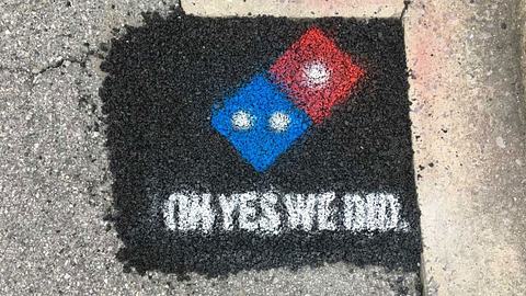 Warum Pizza-Service Dominos in den USA für Straßenschäden aufkommt - Foto: Dominos