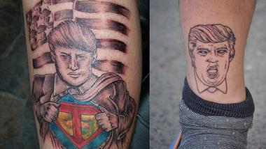 Die 8 hässlichsten Donald-Trump-Tattoos - Foto: Viral Thread