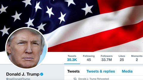 Ein Deutsch-Türke hat den Twitter-Acoount von Donald Trump abgeschaltet - Foto: twitter/realDonaldTrump