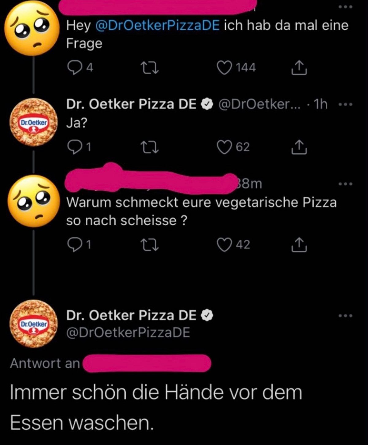 Dr Oetker Twitter