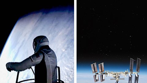 Spacewalk & ISS - Foto: iStock / MarcelC / Imago / Bestimage (Collage Männersache)