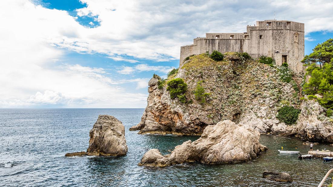Die Festung Lovrijenac im kroatischen Dubrovnik