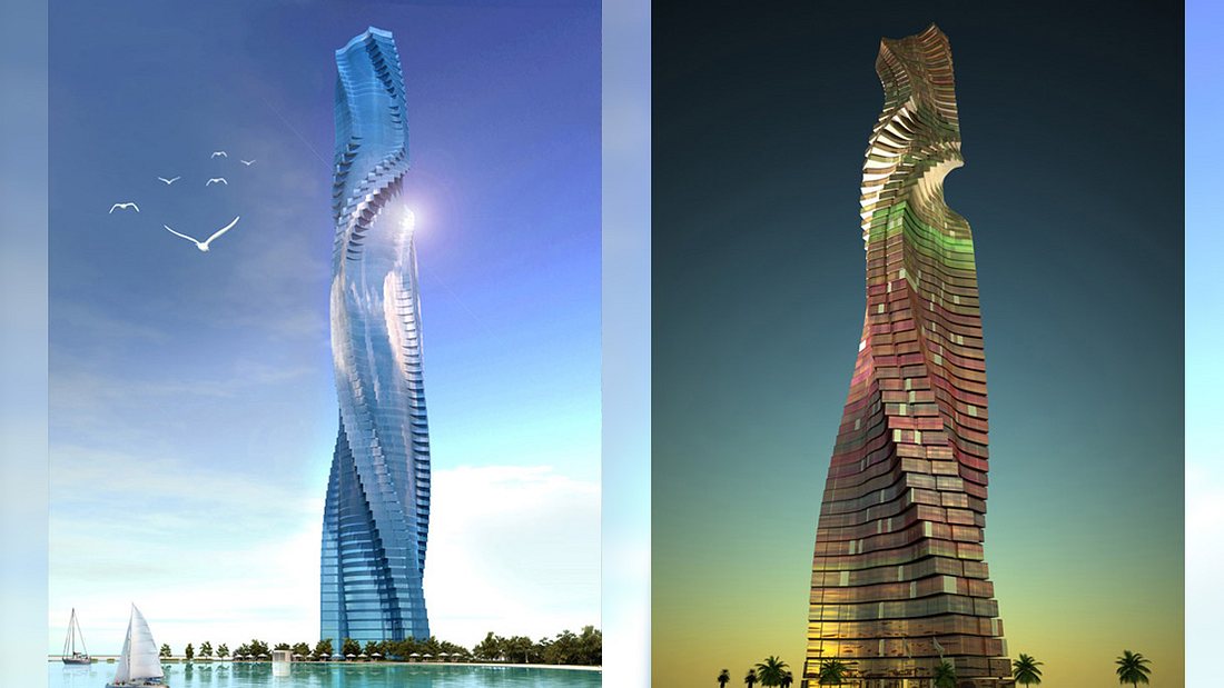 Dynamic Tower Dubai Baut Ersten Rotierenden Wolkenkratzer Der Welt Mannersache