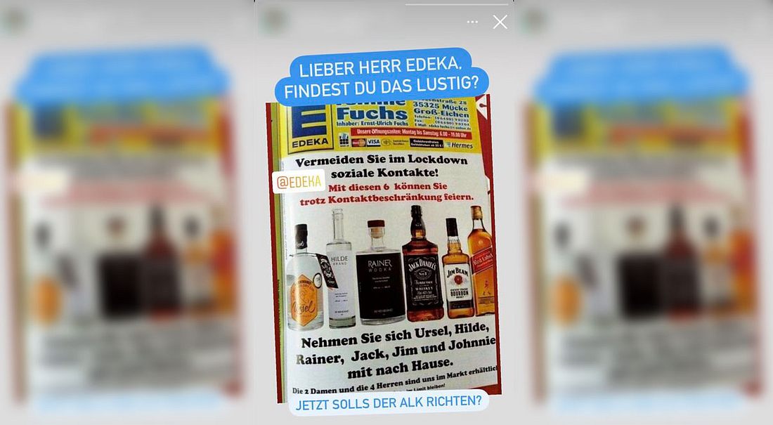 Edeka-Alkohol-Werbung