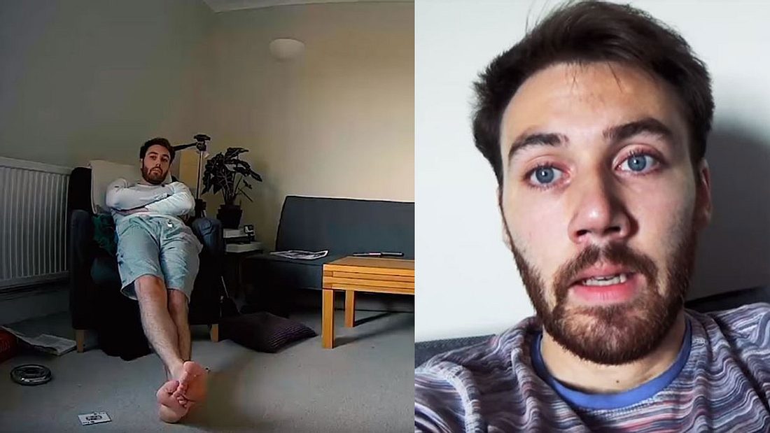 Joe unterzieht sich einem harten Selbst-Experiment Joe unterzieht sich einem harten Selbst-Experiment