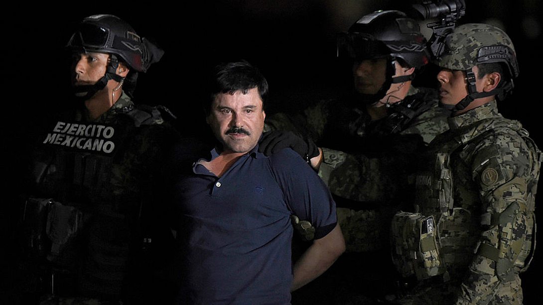 El Chapo erneut verhaftet - Foto: ALFREDO ESTRELLA/AFP/Getty Images