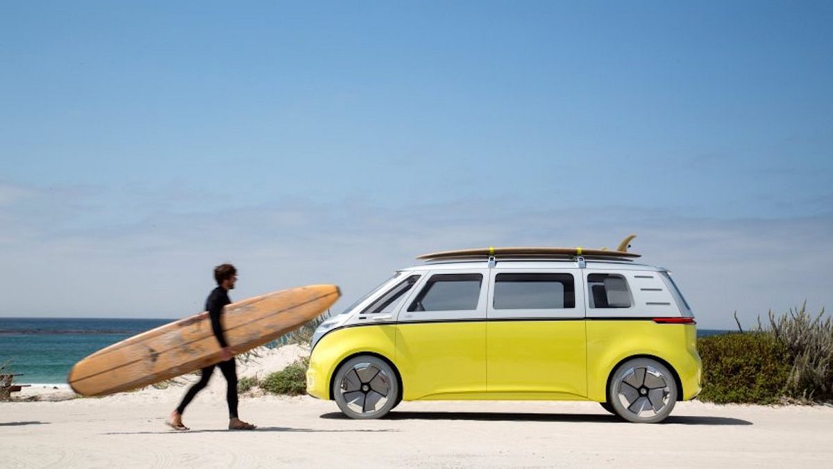 VW ID Buzz: Volkswagen bringt den Bulli zurück - als Elektro-Bus