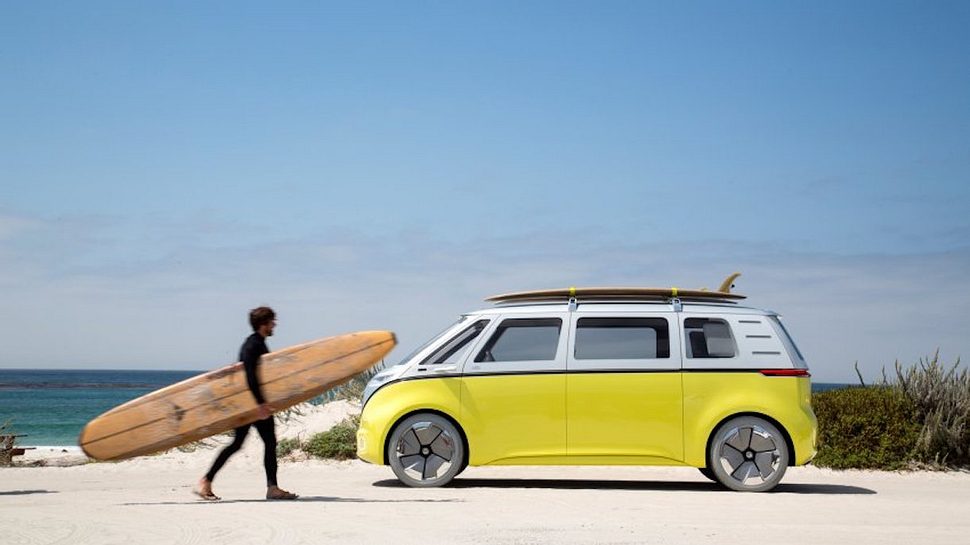 VW ID Buzz: Volkswagen bringt den Bulli zurück - als Elektro-Bus - Foto: Volkswagen