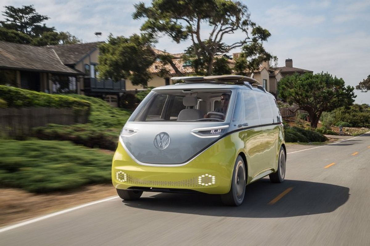 VW ID Buzz: Volkswagen bringt den Bulli zurück - als Elektro-Bus