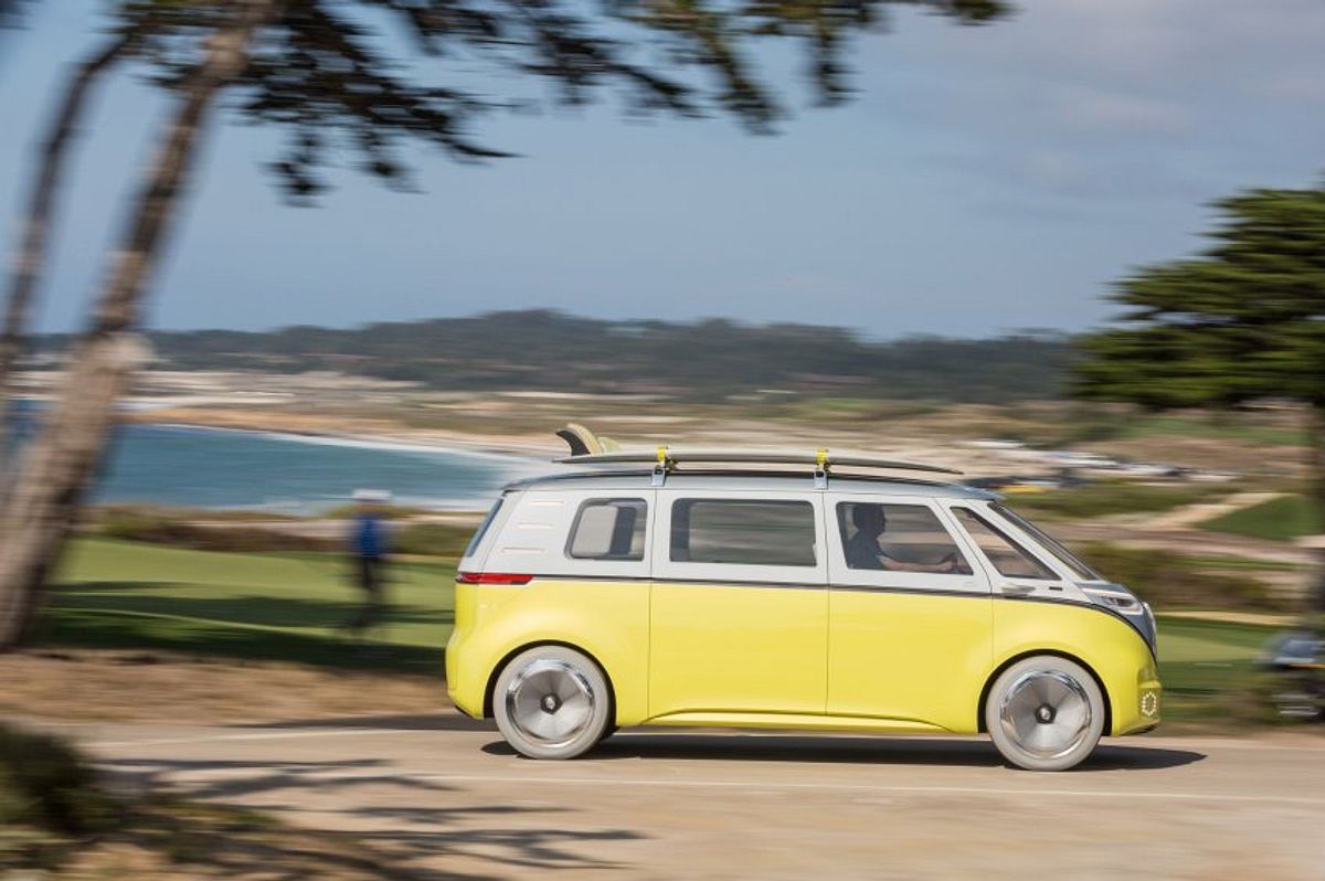 VW ID Buzz: Volkswagen bringt den Bulli zurück - als Elektro-Bus