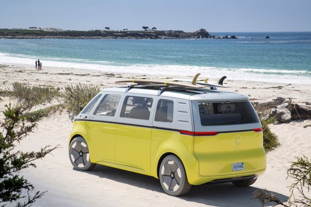 VW ID Buzz: Volkswagen bringt den Bulli zurück - als Elektro-Bus