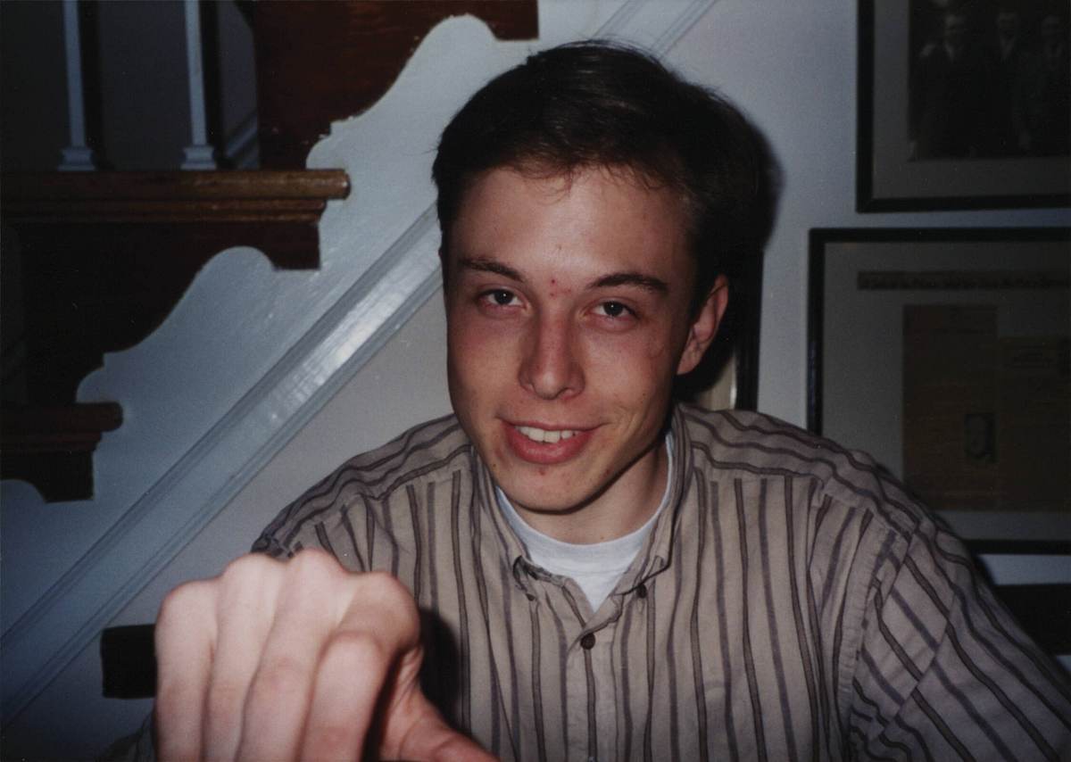 Elon Musk als Student 1994