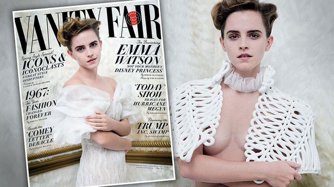 Esy Pics: Schauspielerin Emma Watson der aktuellen Ausgabe der Vanity Fair