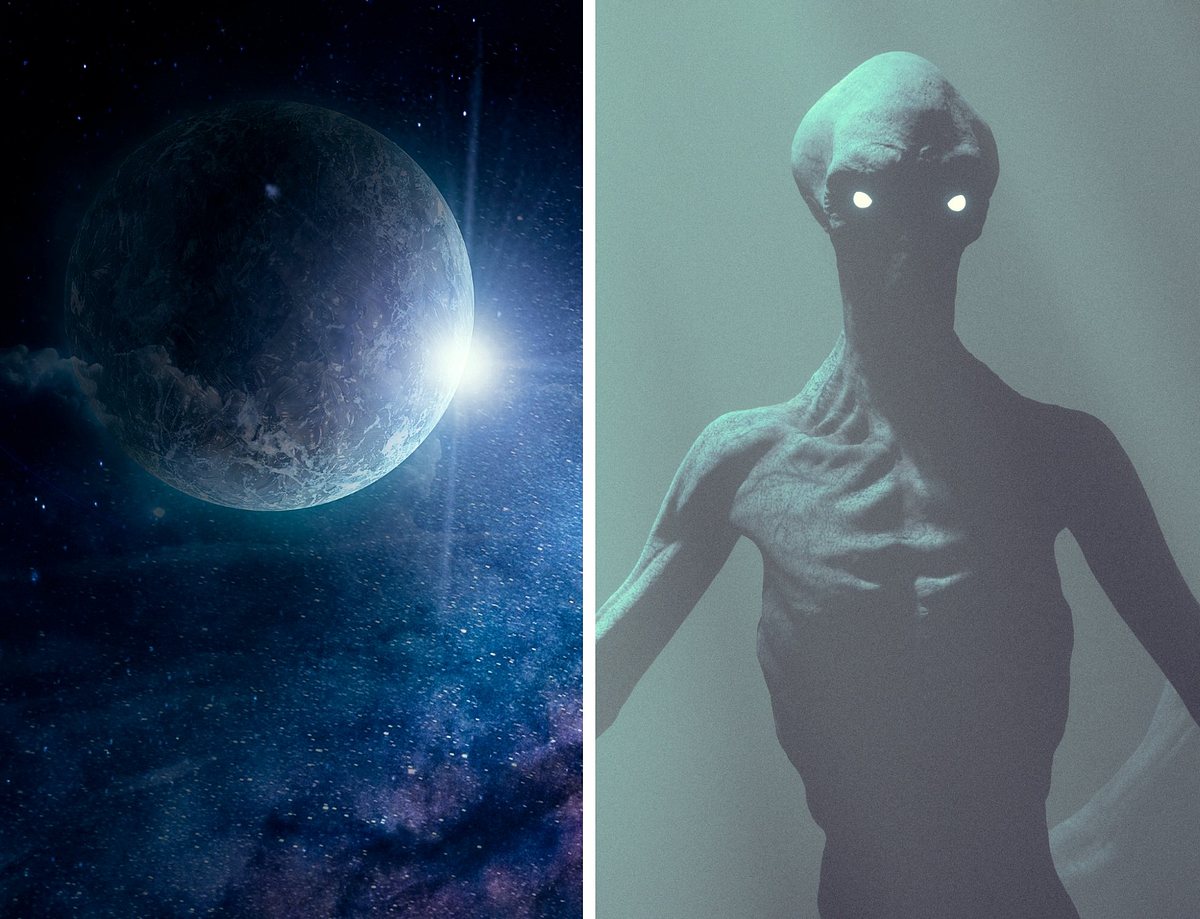 Planet und Alien