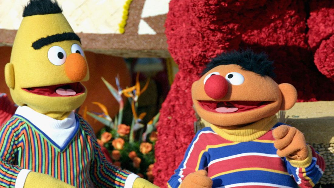 Ernie und Bert isind schwul.