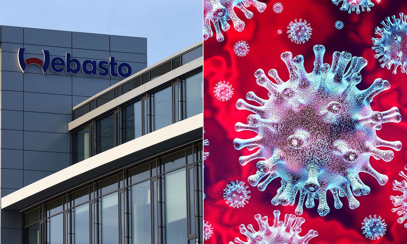 Erster deutscher COVID-Patient - beunruhigende Nachrichten Webasto-Firmenzentrale, Coronavirus