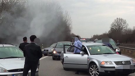 Autobahn-Chaos - Foto: Facebook/Focus.de