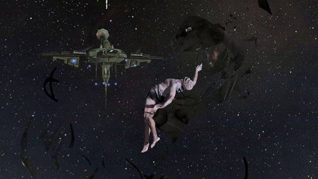 Eine Szene aus dem Internet-Game EVE Online
