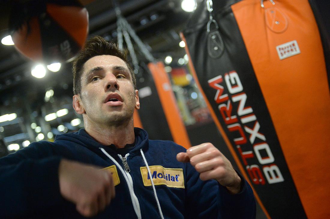 Ex-Boxweltmeister Felix Sturm muss in den Knast Felix Sturm beim Training