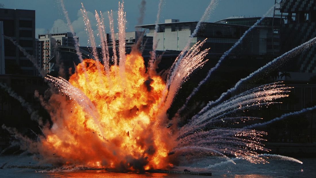 Explodieren Explodieren
