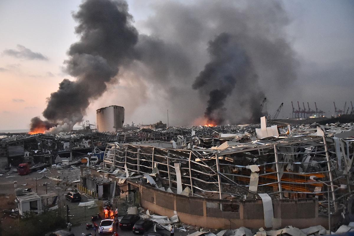 Explosionen in Beirut