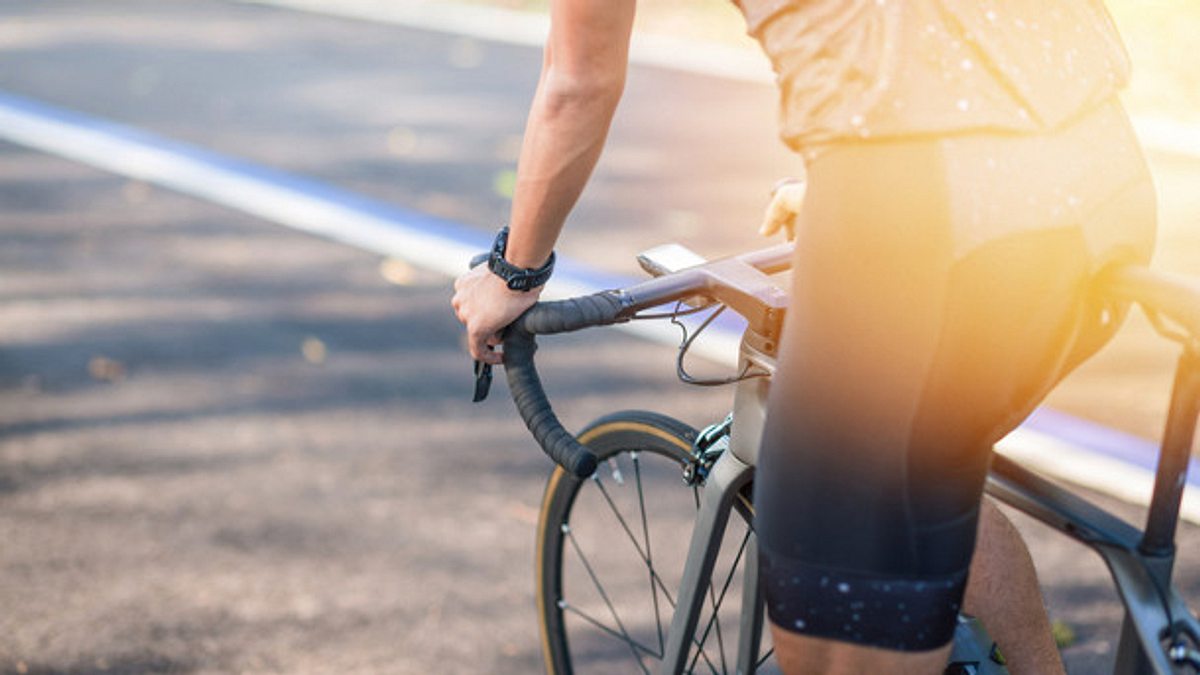 Fahrradhose Herren Straße Sonne