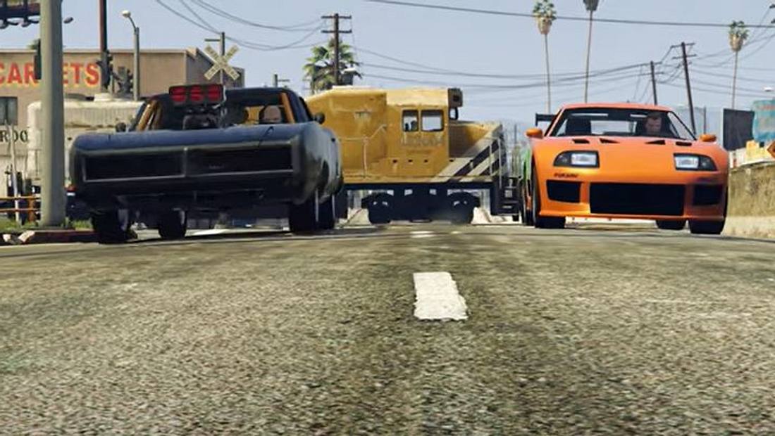 Fast & Furious in GTA online nachgedreht Fast & Furious in GTA online nachgedreht