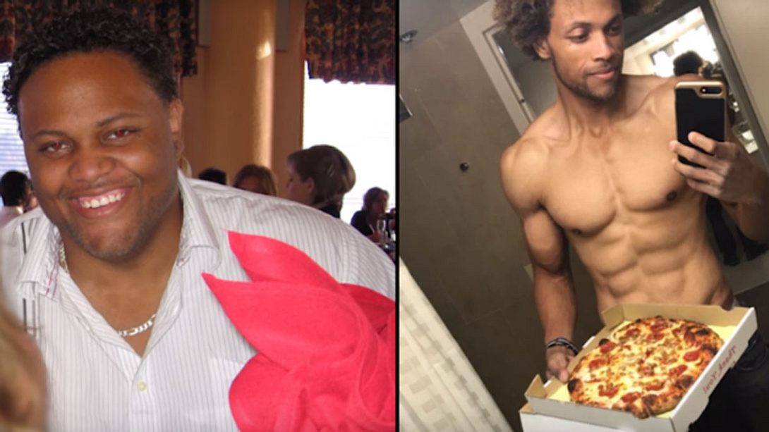 Anthony Brown nimmt mit Fast Food 82 Kilo ab. - Foto: YouTube/Caters Clips