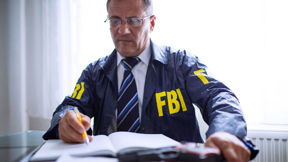 FBI-Agent bei der Arbeit
