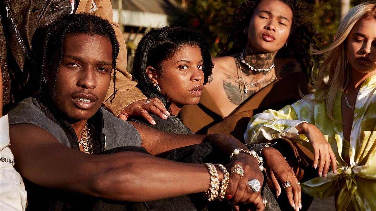 Rapper A$AP Rocky und weitere Personen