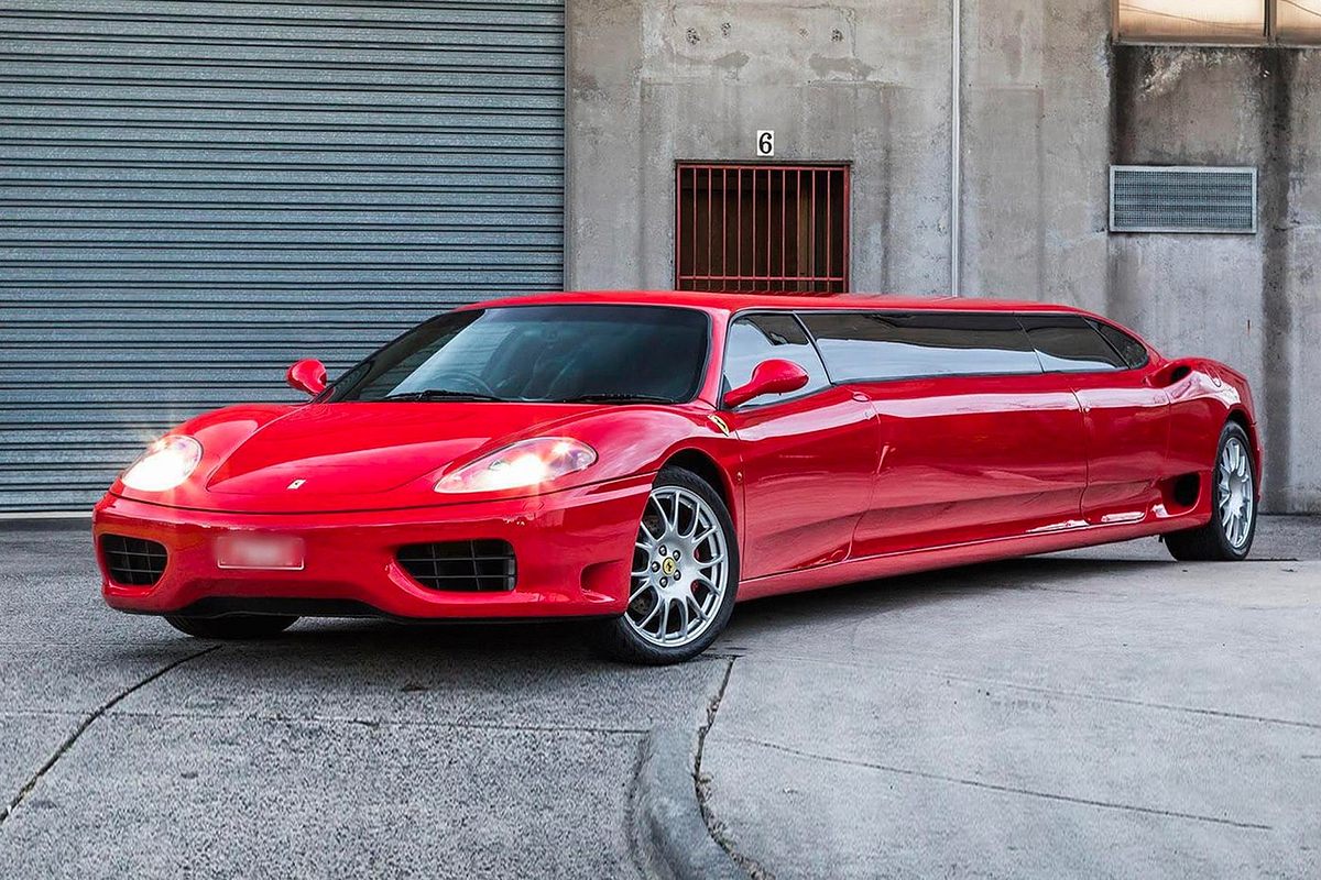 Ferrari 360 Modena als Stretch-Limo